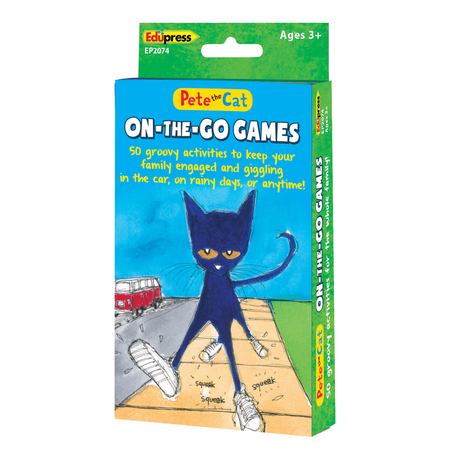 EDUPRESS Pete the Cat® On-the-Go Games TCR62074